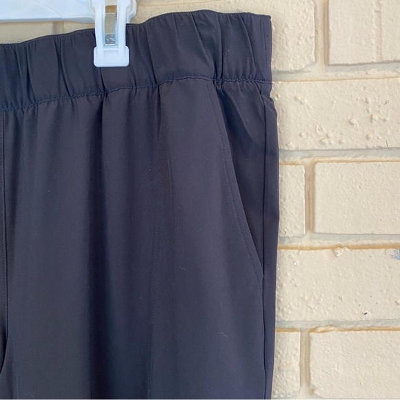 Talbots Pants Large L Black Wide Leg Active Athleisure Lounge Pockets - Picture 2 of 8